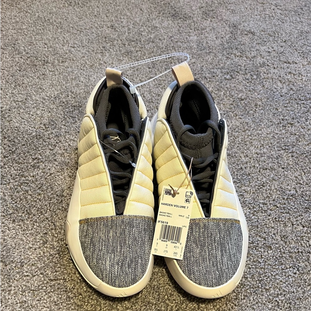 Adidas Harden Vol. 7 Denim. Sz 9.5 style code IF5619 NWOB
